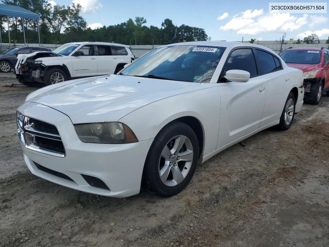 2C3CDXBG6DH571504 2013 Dodge Charger Se