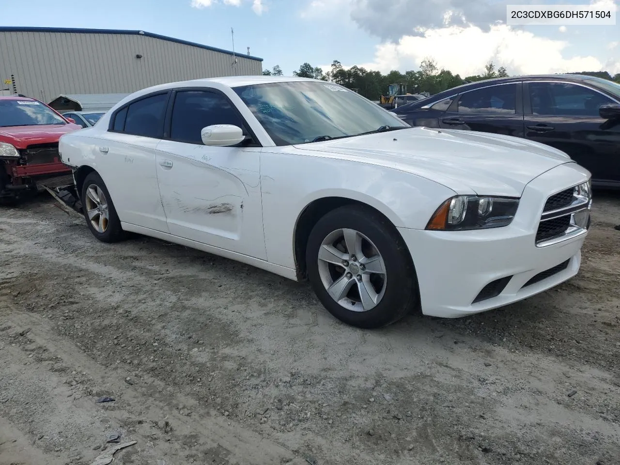 2013 Dodge Charger Se VIN: 2C3CDXBG6DH571504 Lot: 53951854