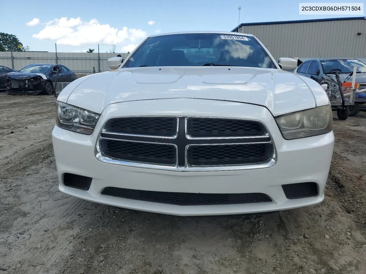 2013 Dodge Charger Se VIN: 2C3CDXBG6DH571504 Lot: 53951854