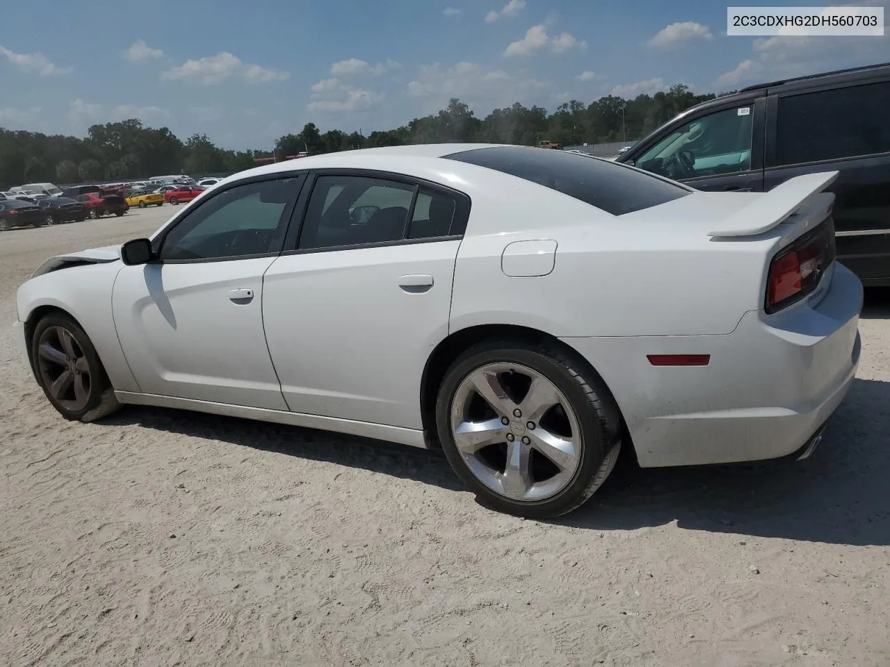 2C3CDXHG2DH560703 2013 Dodge Charger Sxt