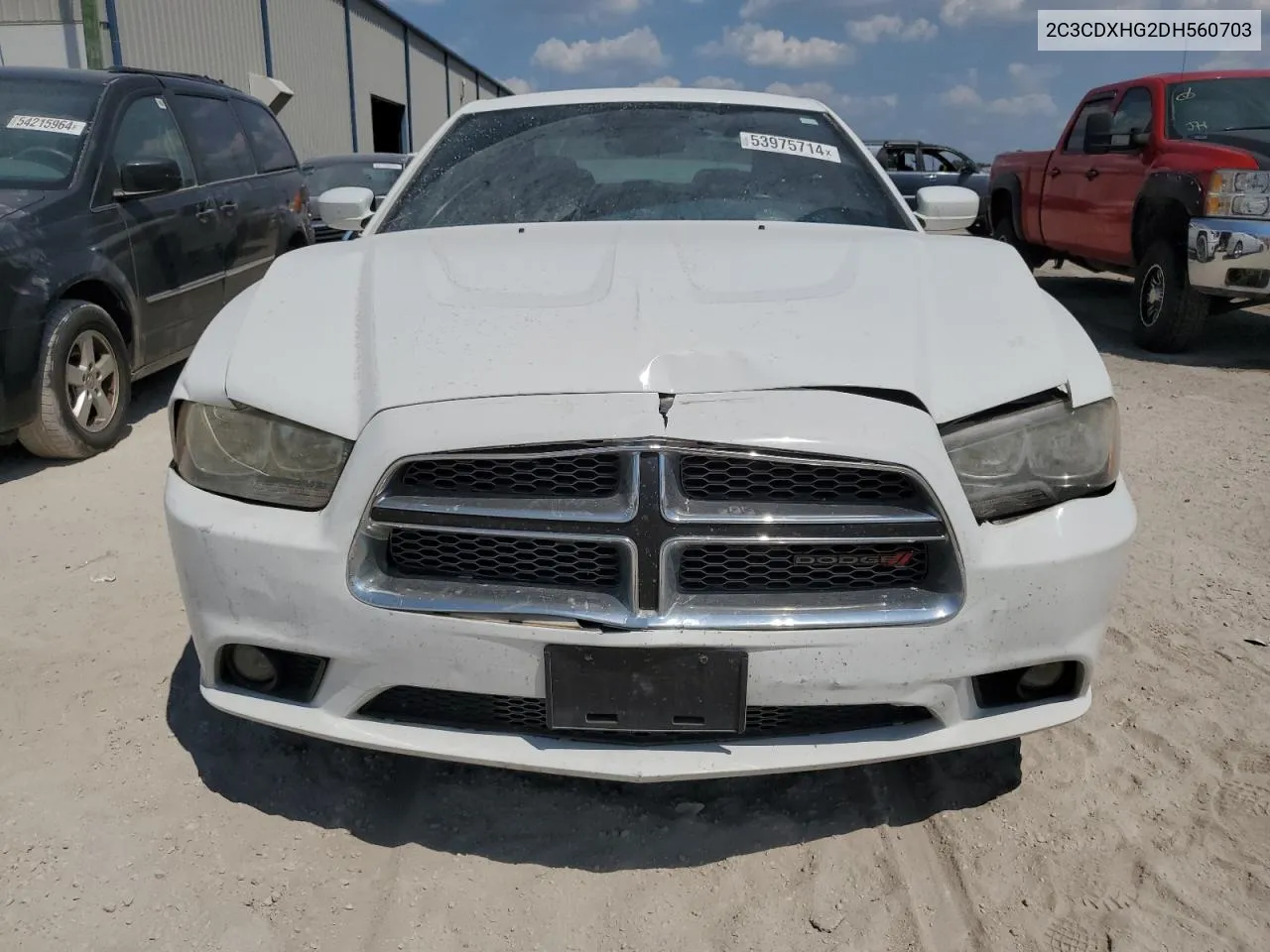 2C3CDXHG2DH560703 2013 Dodge Charger Sxt