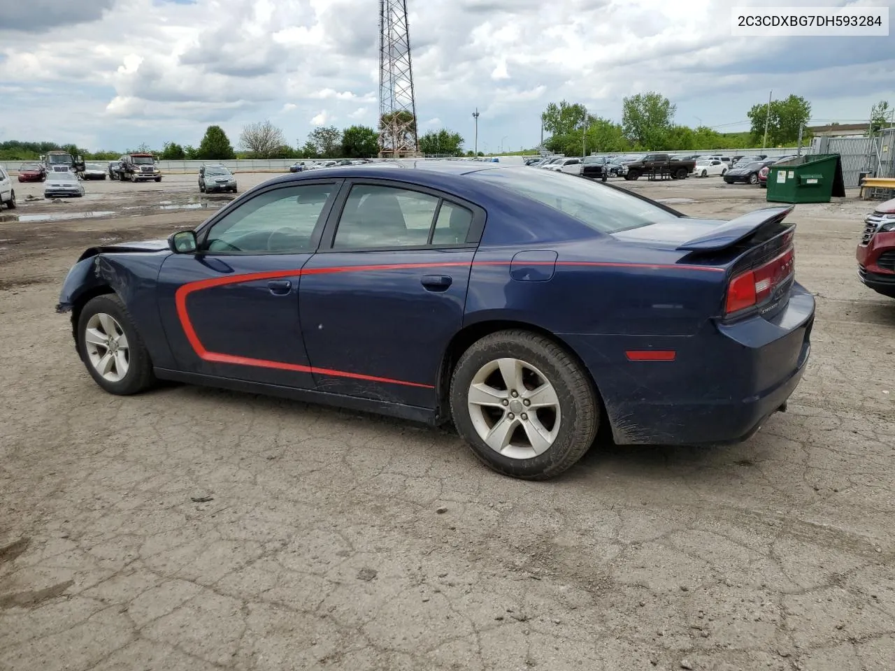 2C3CDXBG7DH593284 2013 Dodge Charger Se