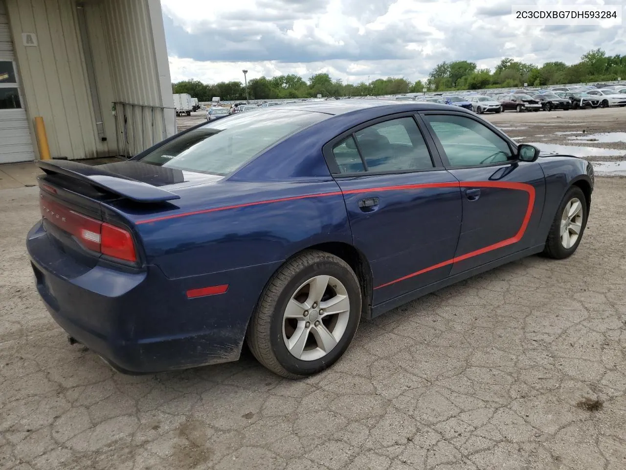 2013 Dodge Charger Se VIN: 2C3CDXBG7DH593284 Lot: 54558624