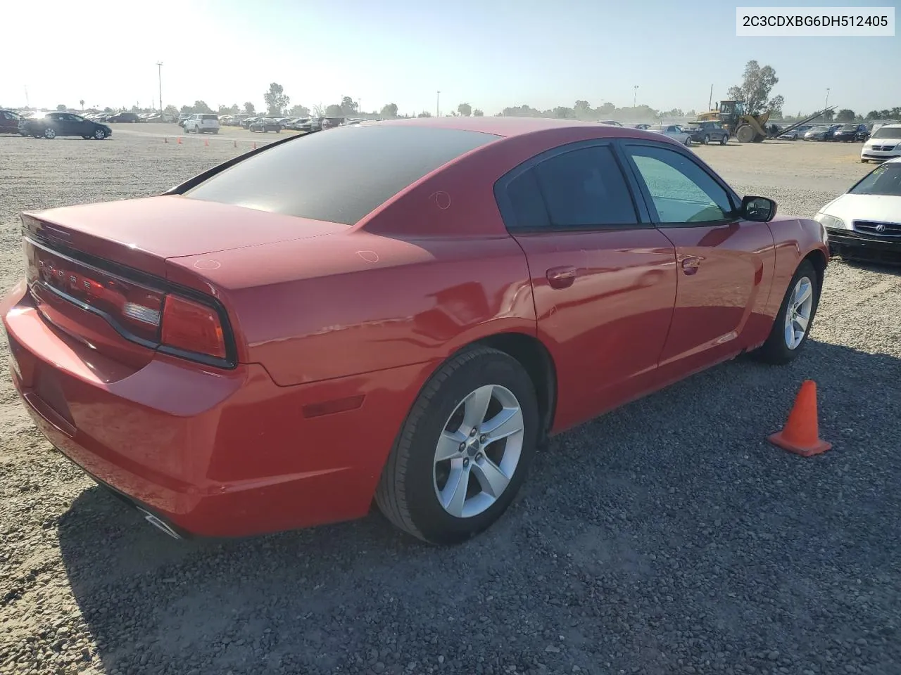 2013 Dodge Charger Se VIN: 2C3CDXBG6DH512405 Lot: 54793264