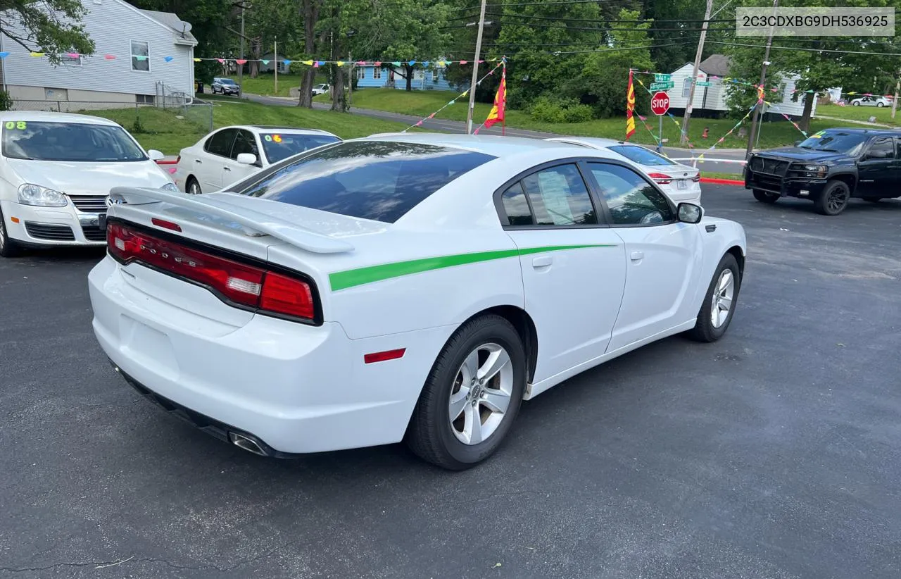 2C3CDXBG9DH536925 2013 Dodge Charger Se