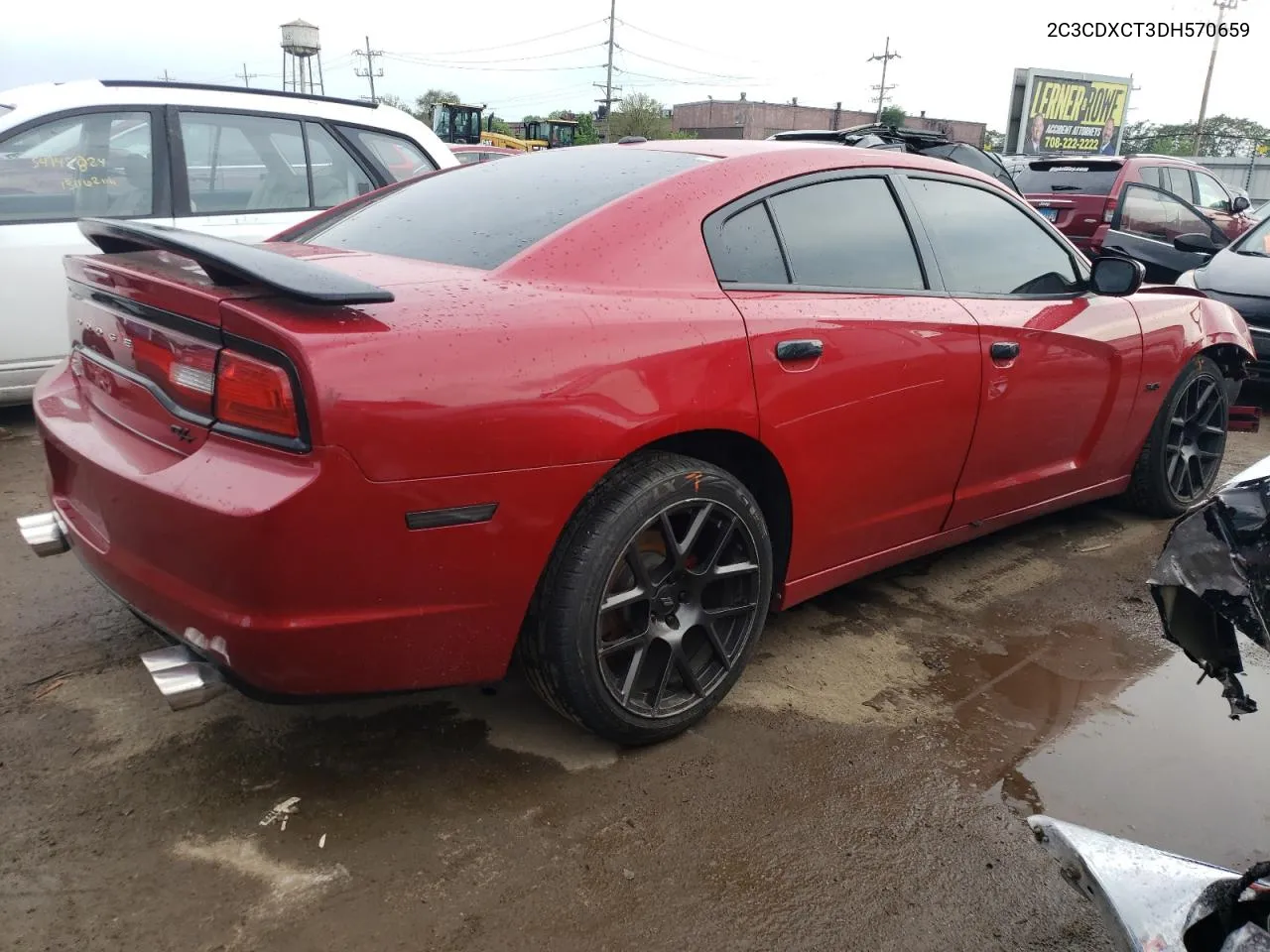 2013 Dodge Charger R/T VIN: 2C3CDXCT3DH570659 Lot: 54828404