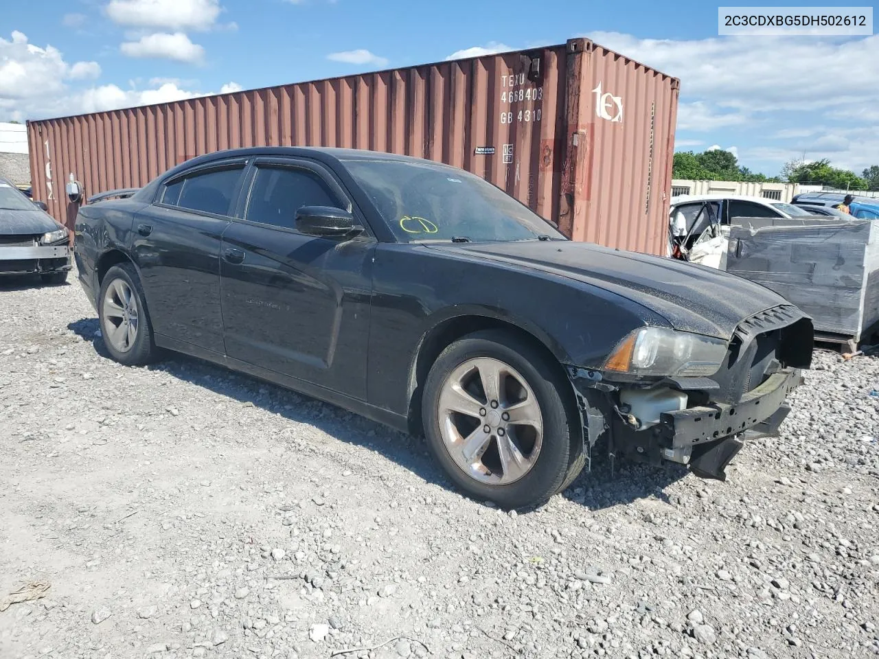 2013 Dodge Charger Se VIN: 2C3CDXBG5DH502612 Lot: 55040774