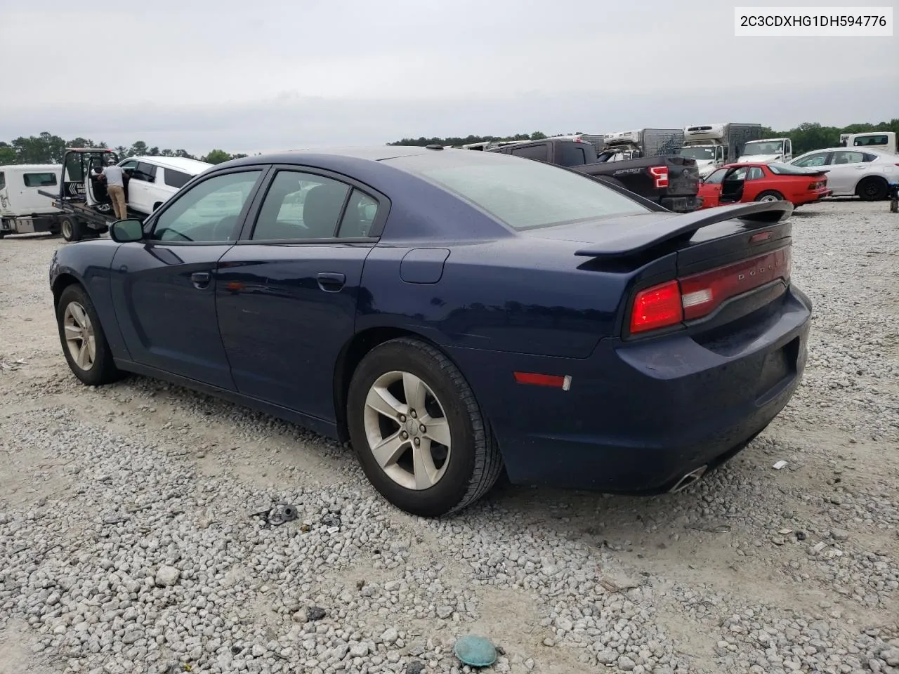 2013 Dodge Charger Sxt VIN: 2C3CDXHG1DH594776 Lot: 55118574