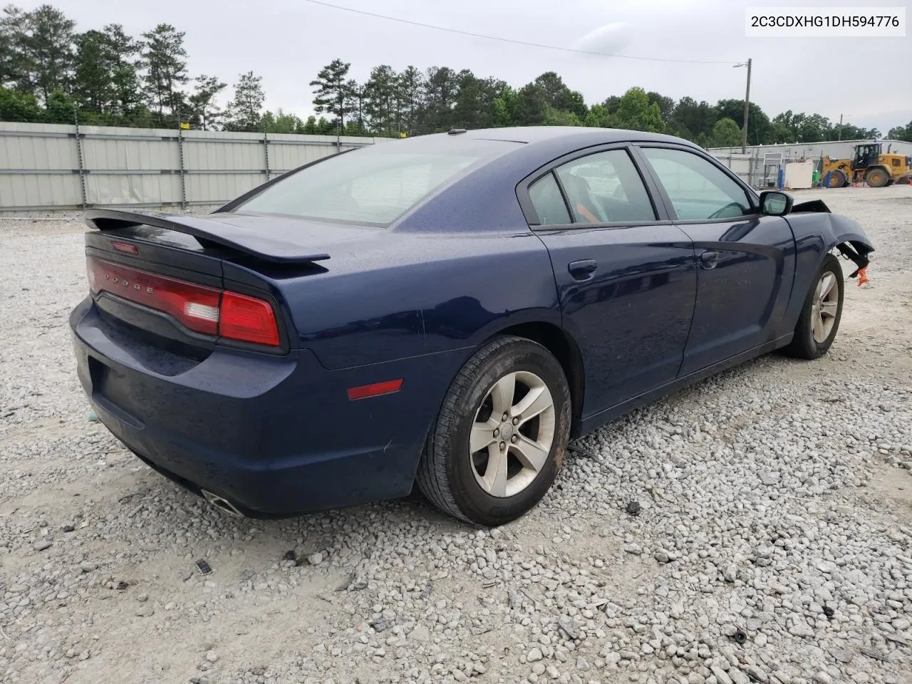 2013 Dodge Charger Sxt VIN: 2C3CDXHG1DH594776 Lot: 55118574