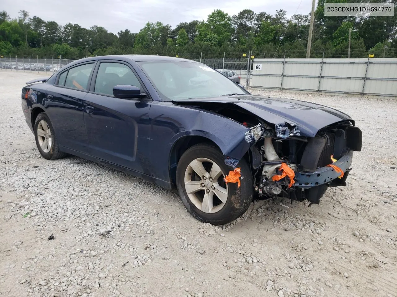 2013 Dodge Charger Sxt VIN: 2C3CDXHG1DH594776 Lot: 55118574