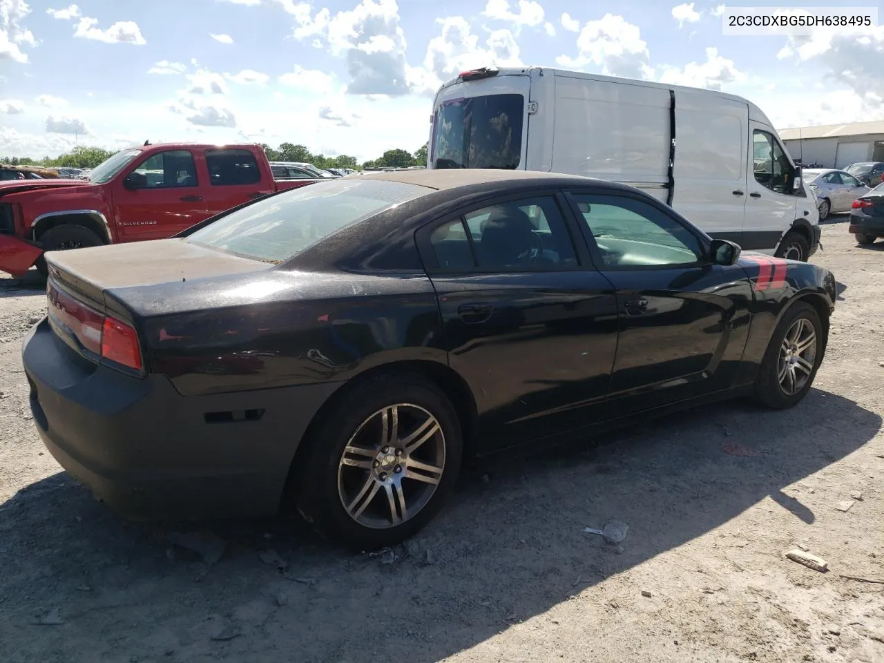 2013 Dodge Charger Se VIN: 2C3CDXBG5DH638495 Lot: 55503534