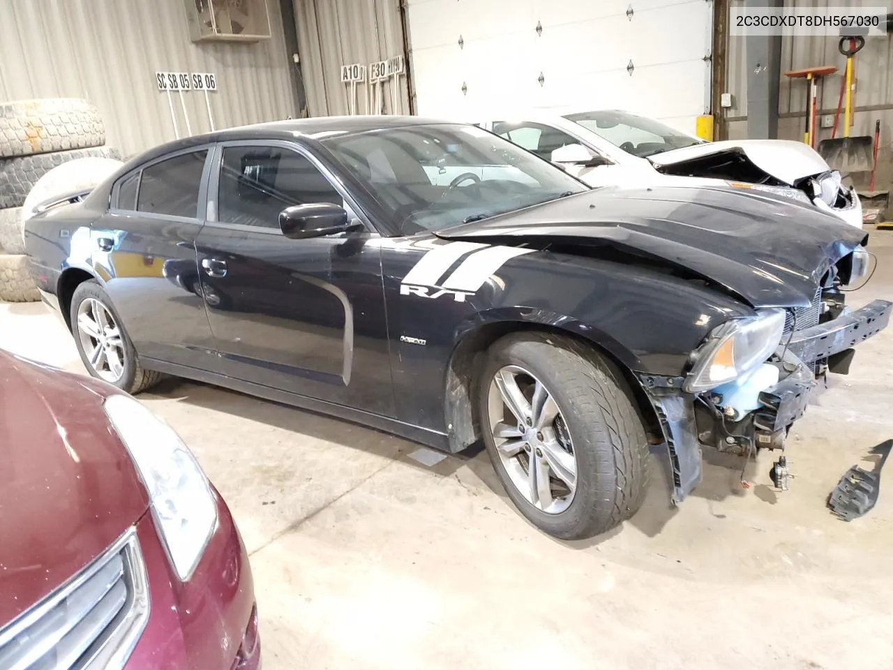 2013 Dodge Charger R/T VIN: 2C3CDXDT8DH567030 Lot: 55742344