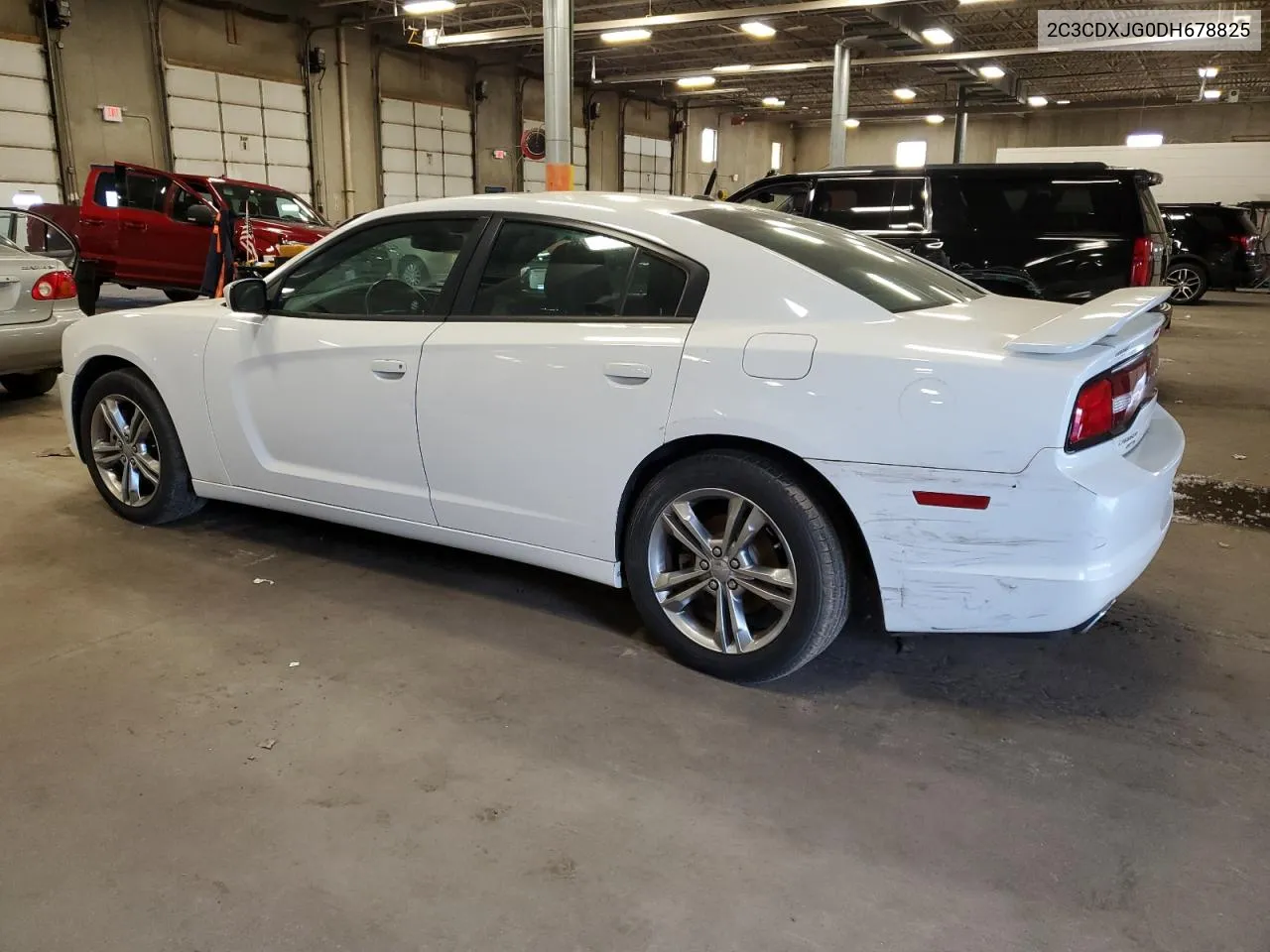 2013 Dodge Charger Sxt VIN: 2C3CDXJG0DH678825 Lot: 57218574