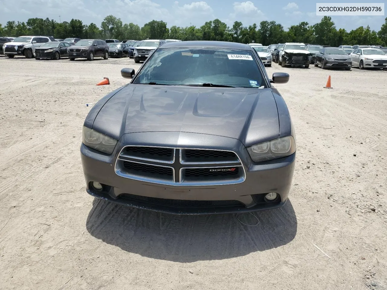 2013 Dodge Charger Sxt VIN: 2C3CDXHG2DH590736 Lot: 61488194