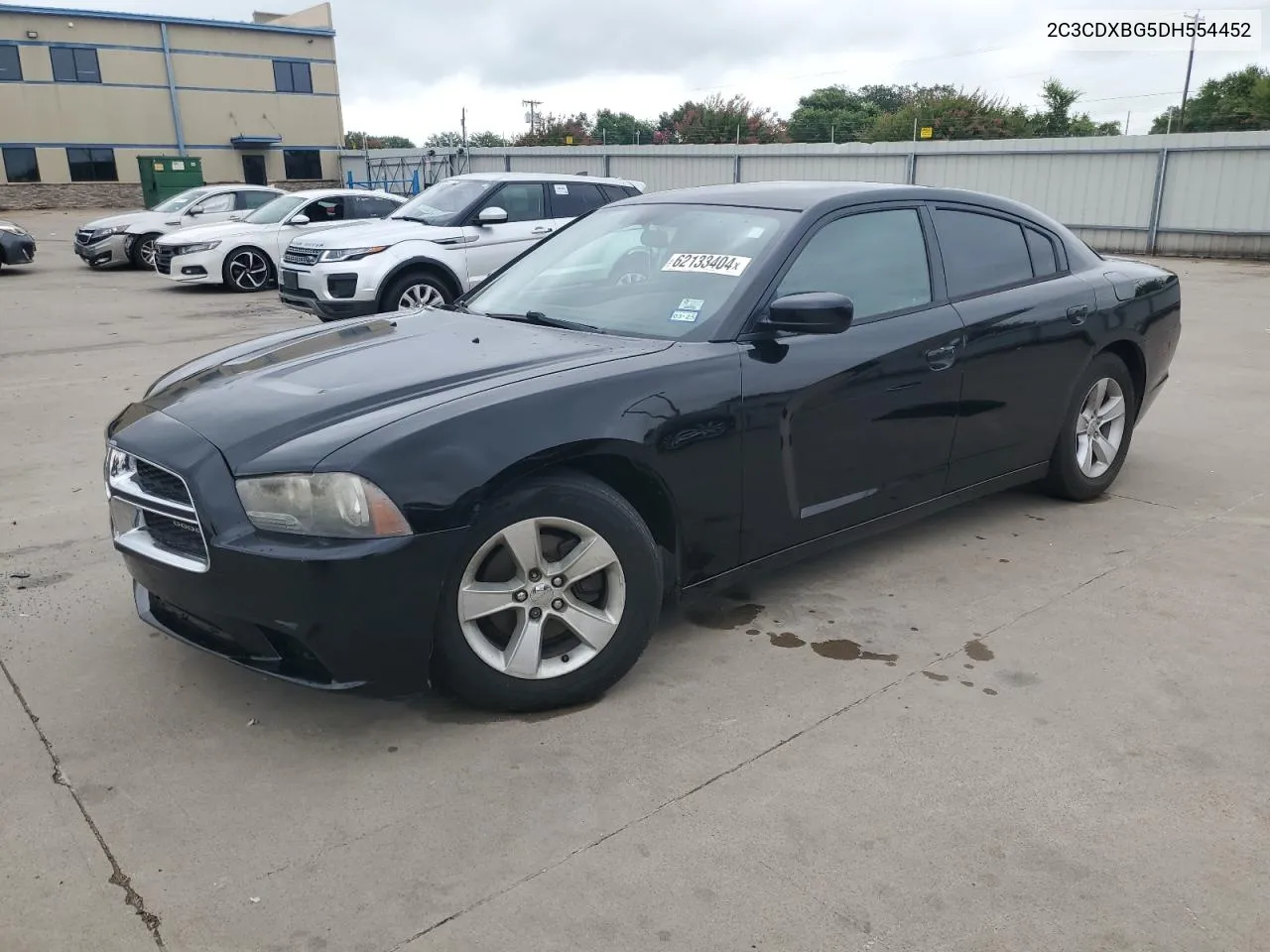 2013 Dodge Charger Se VIN: 2C3CDXBG5DH554452 Lot: 62133404