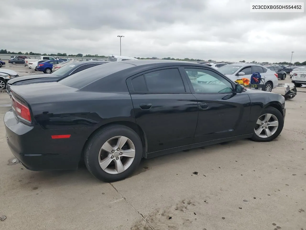 2013 Dodge Charger Se VIN: 2C3CDXBG5DH554452 Lot: 62133404