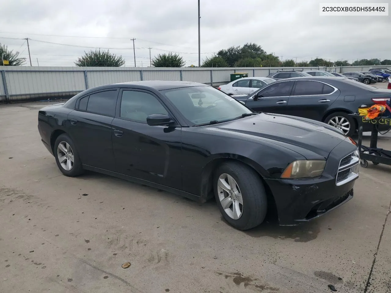 2013 Dodge Charger Se VIN: 2C3CDXBG5DH554452 Lot: 62133404