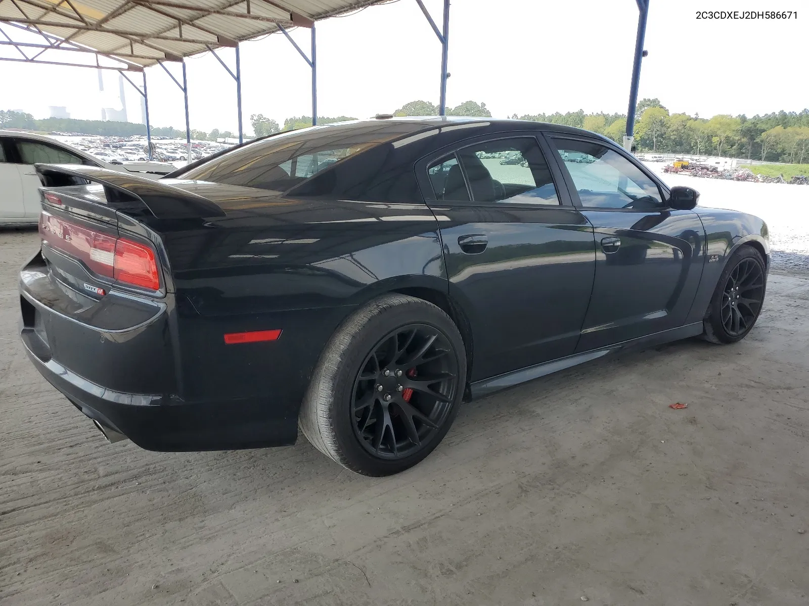 2013 Dodge Charger Srt-8 VIN: 2C3CDXEJ2DH586671 Lot: 66500884