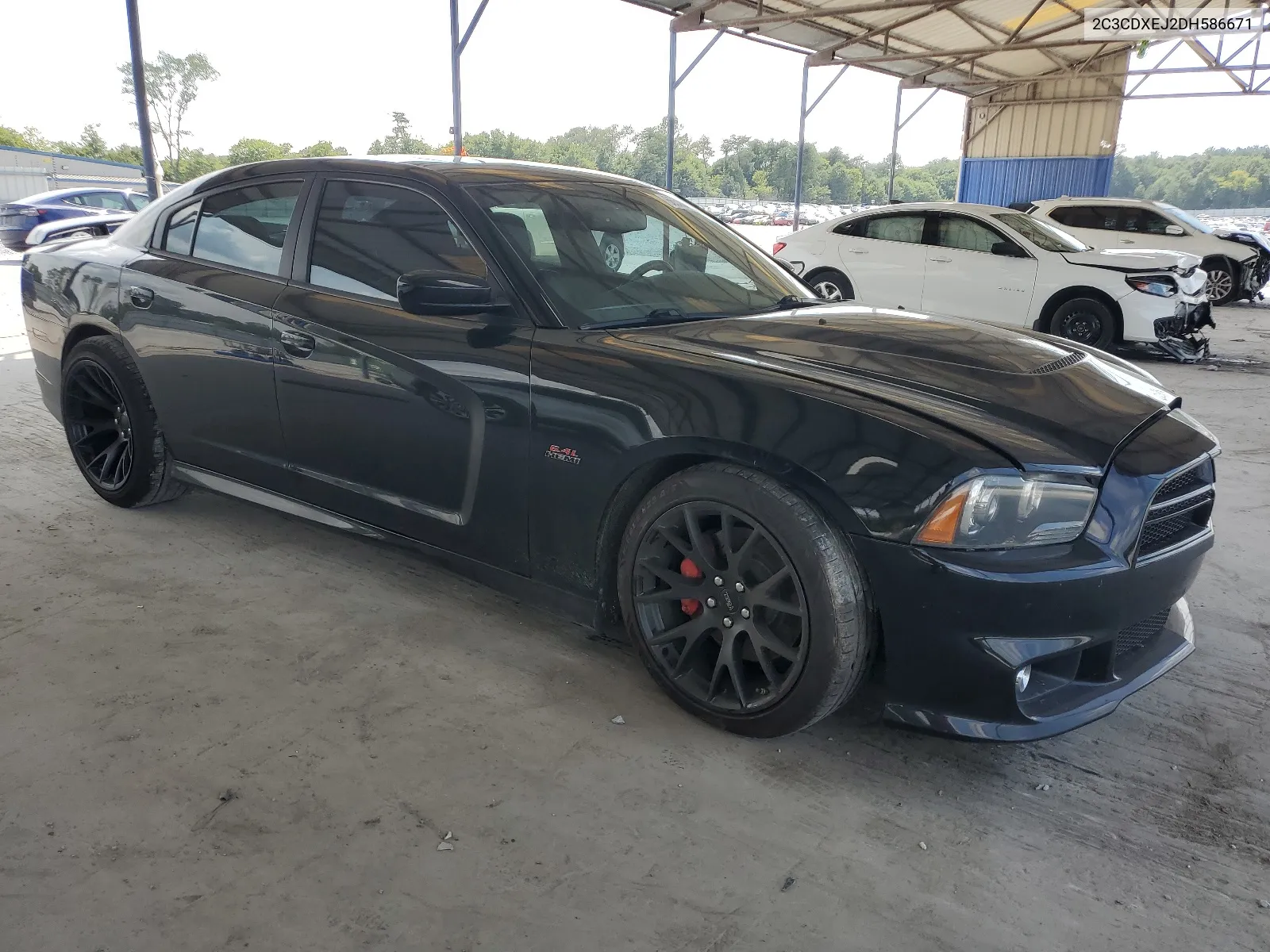 2013 Dodge Charger Srt-8 VIN: 2C3CDXEJ2DH586671 Lot: 66500884