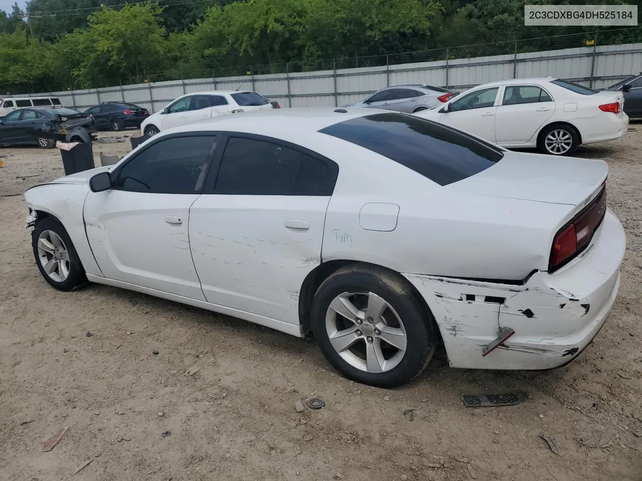 2013 Dodge Charger Se VIN: 2C3CDXBG4DH525184 Lot: 66713154