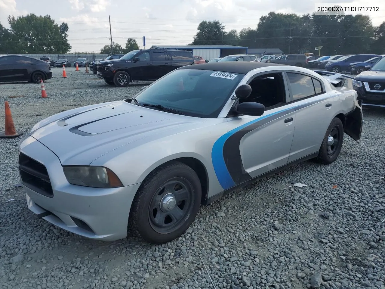 2013 Dodge Charger Police VIN: 2C3CDXAT1DH717712 Lot: 68184694