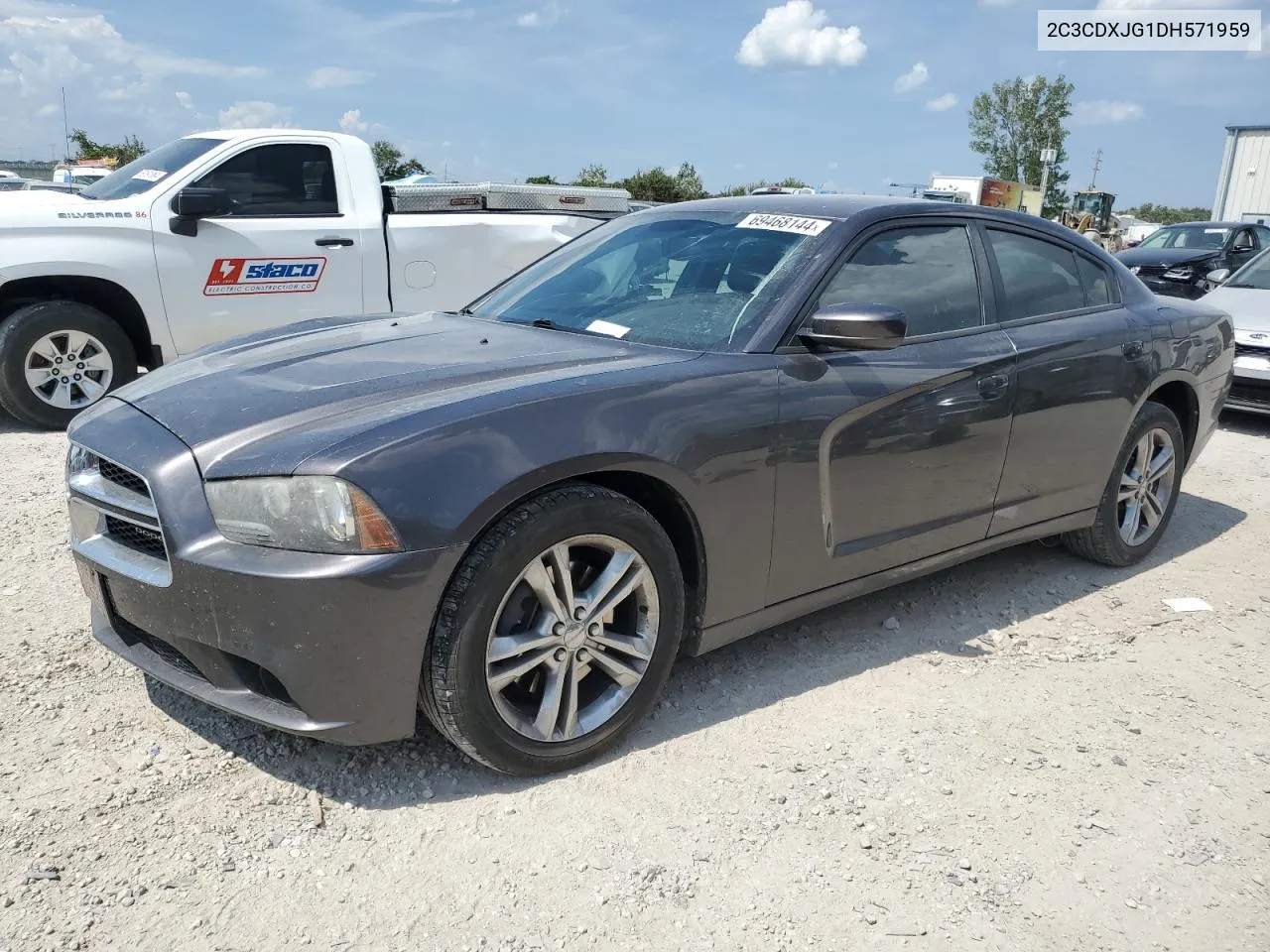 2013 Dodge Charger Sxt VIN: 2C3CDXJG1DH571959 Lot: 69468144