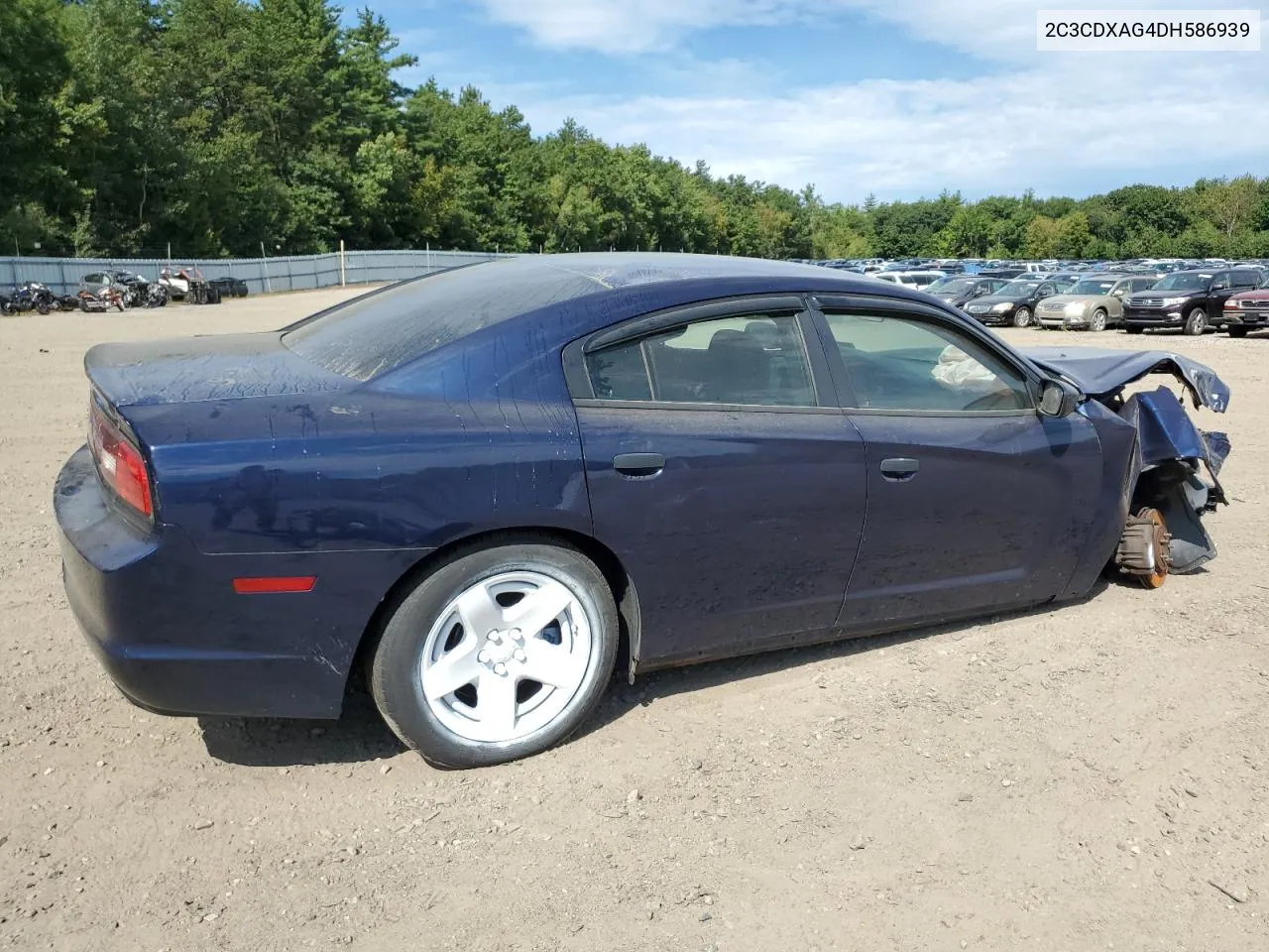 2013 Dodge Charger Police VIN: 2C3CDXAG4DH586939 Lot: 70991304