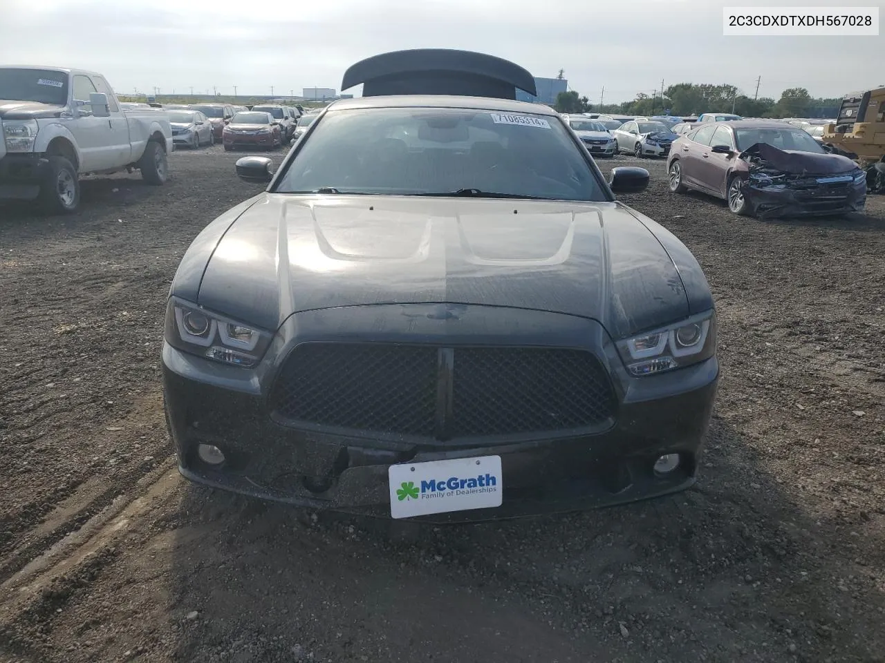 2013 Dodge Charger R/T VIN: 2C3CDXDTXDH567028 Lot: 71085314