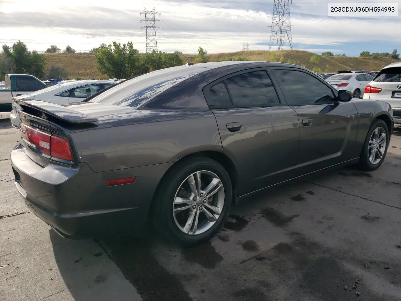 2013 Dodge Charger Sxt VIN: 2C3CDXJG6DH594993 Lot: 72364484