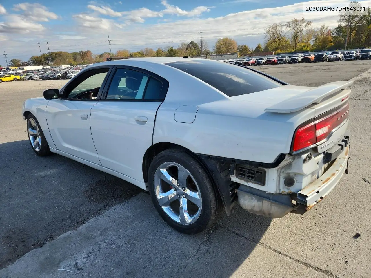 2C3CDXHG7DH643091 2013 Dodge Charger Sxt