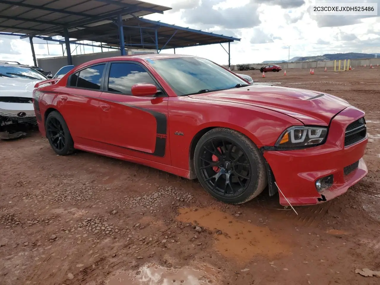 2C3CDXEJXDH525486 2013 Dodge Charger Srt-8