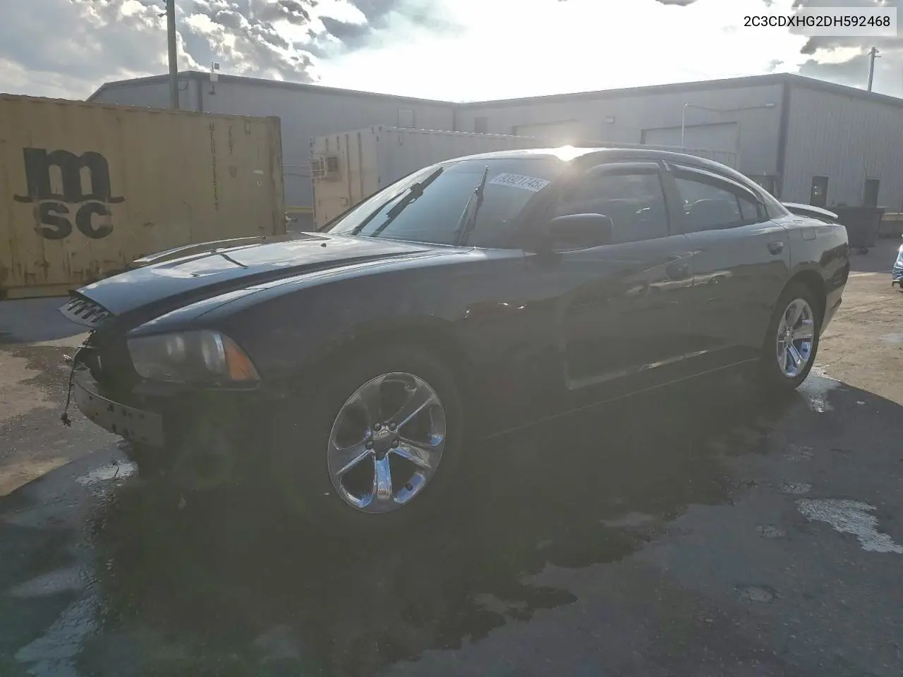 2C3CDXHG2DH592468 2013 Dodge Charger Sxt