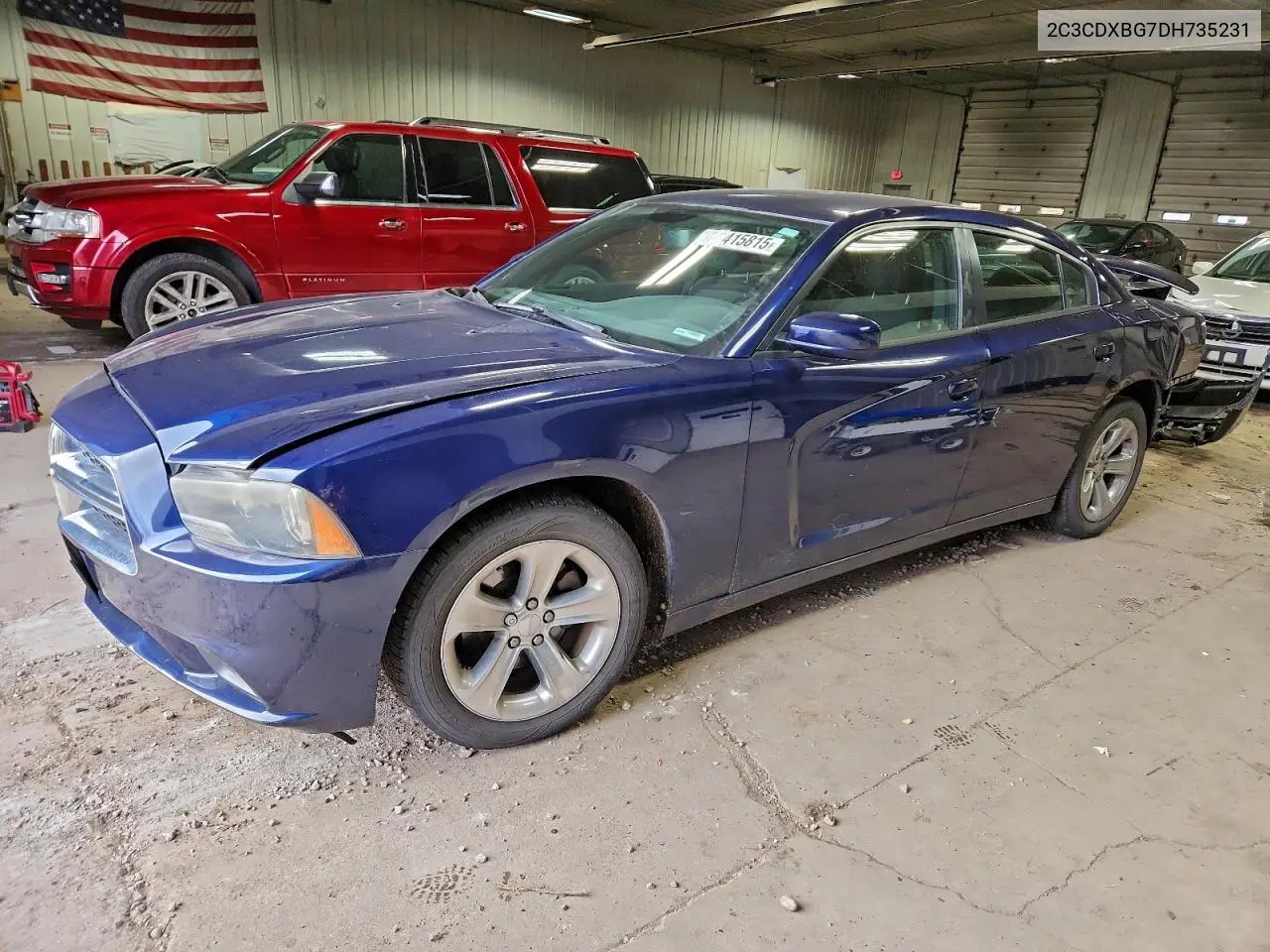 2C3CDXBG7DH735231 2013 Dodge Charger Se