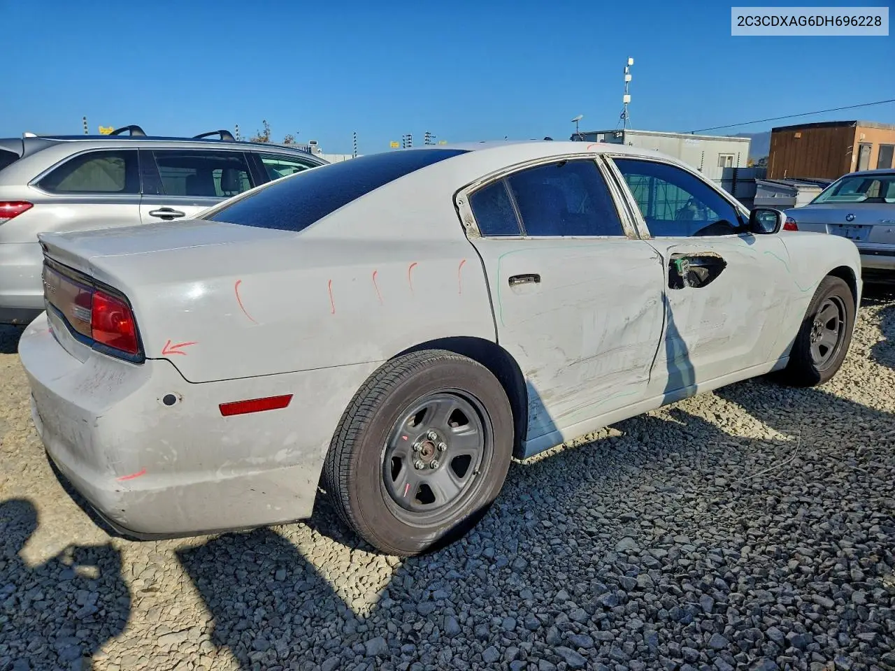 2C3CDXAG6DH696228 2013 Dodge Charger Police