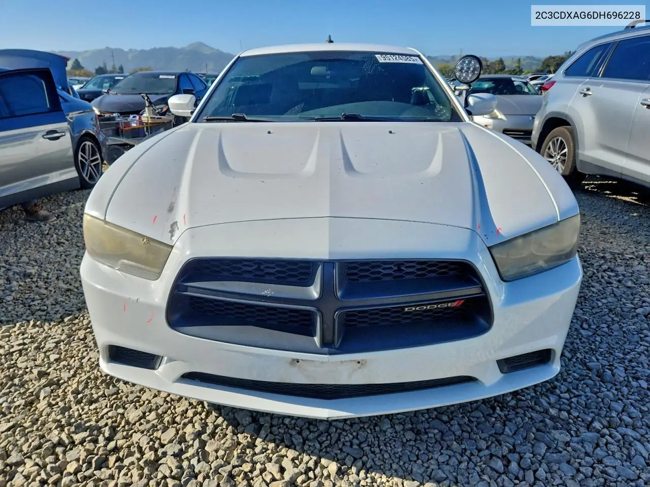 2C3CDXAG6DH696228 2013 Dodge Charger Police