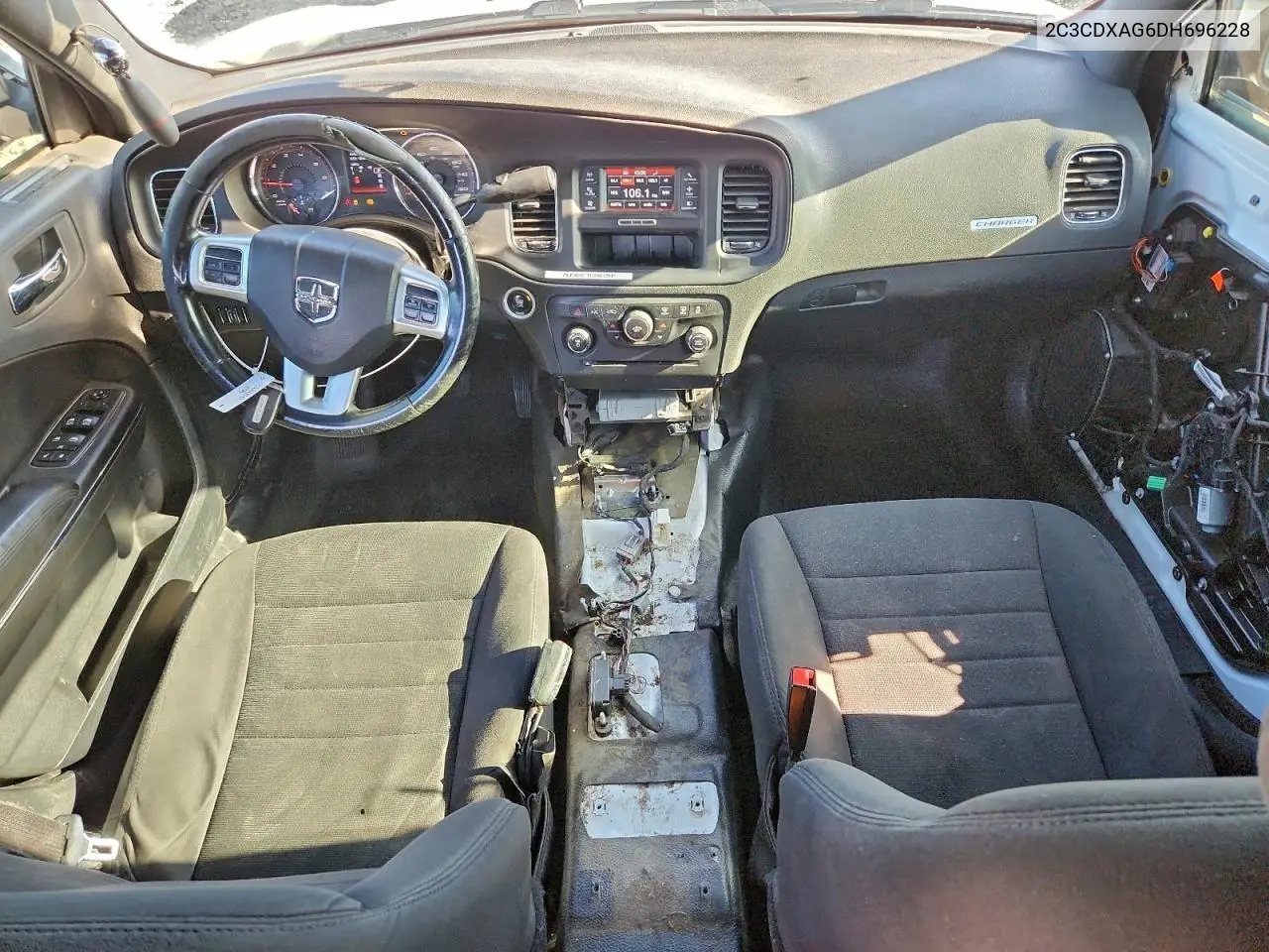 2C3CDXAG6DH696228 2013 Dodge Charger Police