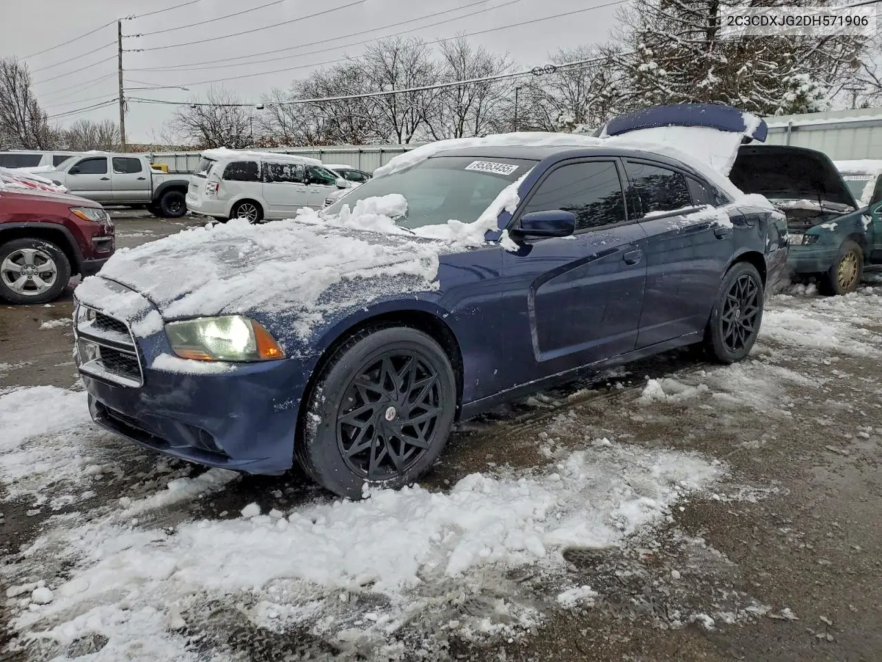 2C3CDXJG2DH571906 2013 Dodge Charger Sxt
