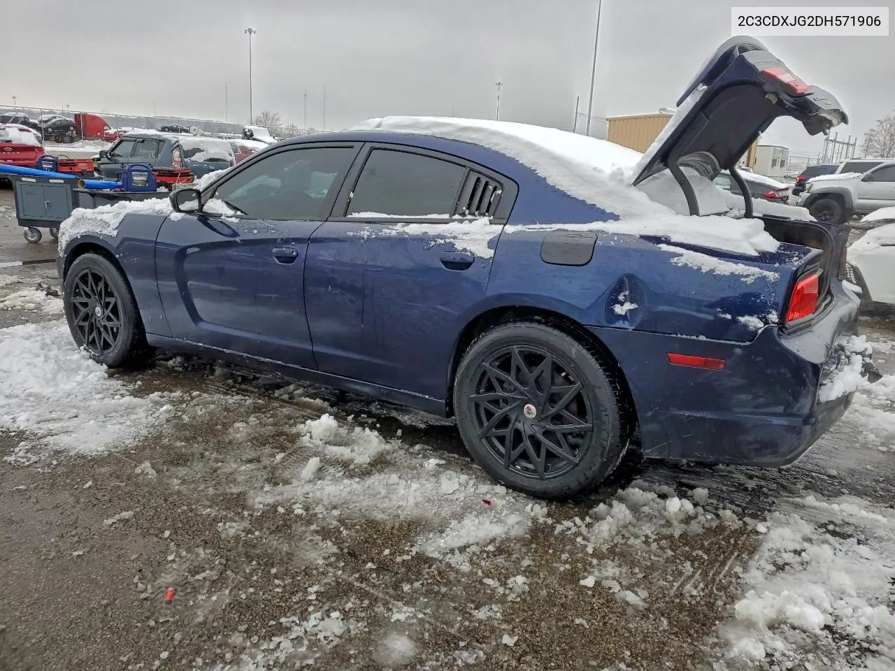 2C3CDXJG2DH571906 2013 Dodge Charger Sxt