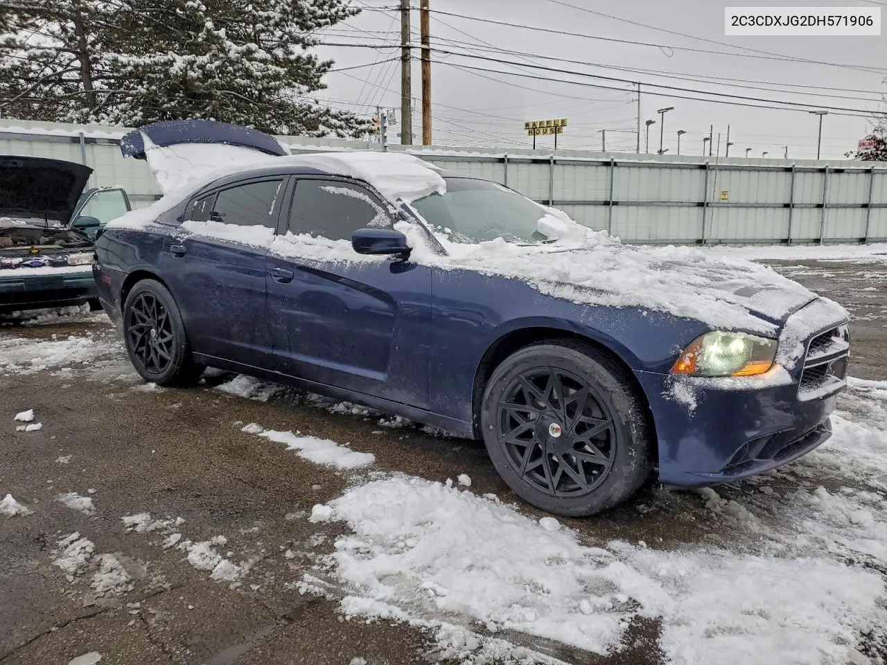 2C3CDXJG2DH571906 2013 Dodge Charger Sxt