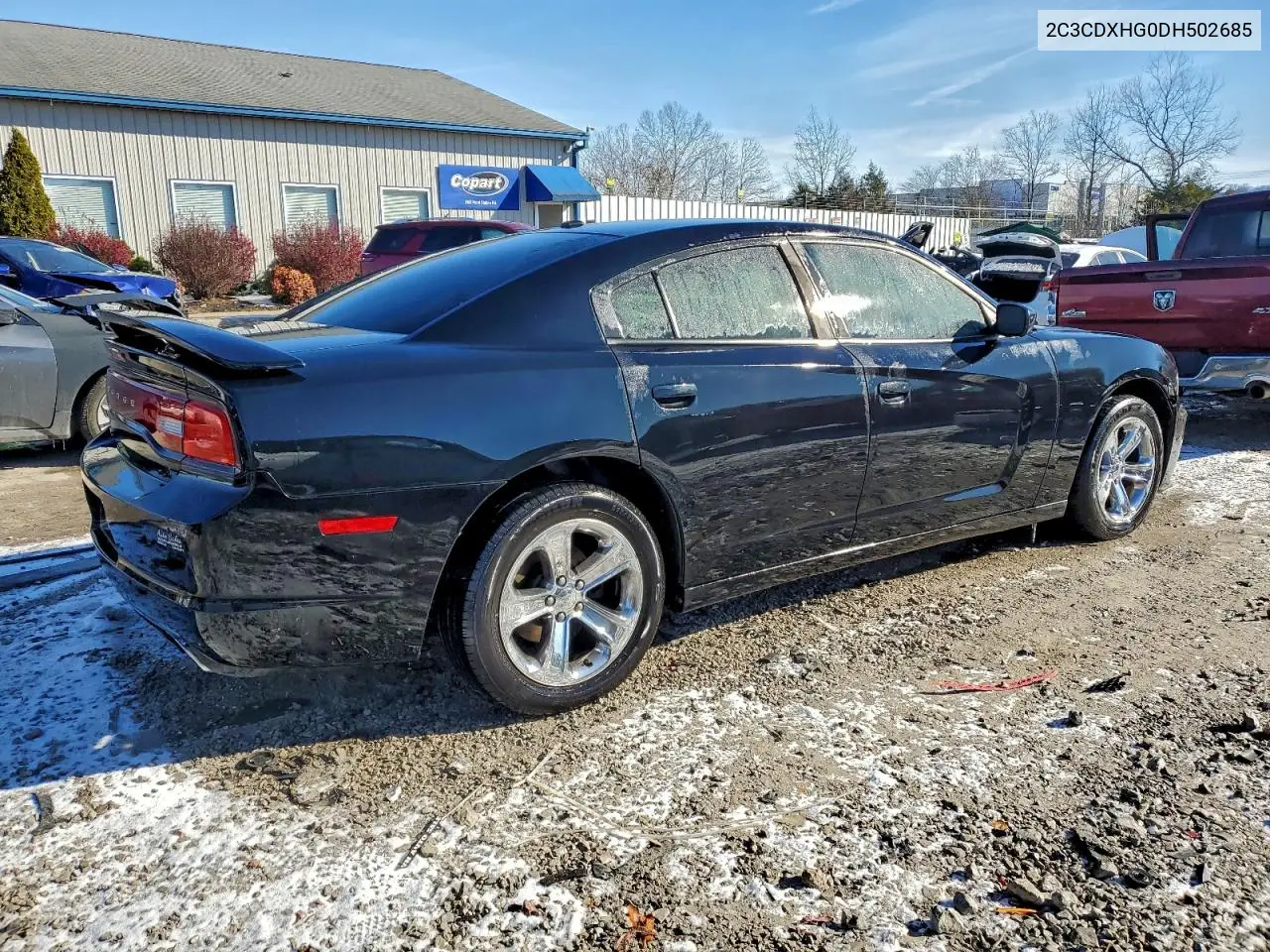 2C3CDXHG0DH502685 2013 Dodge Charger Sxt