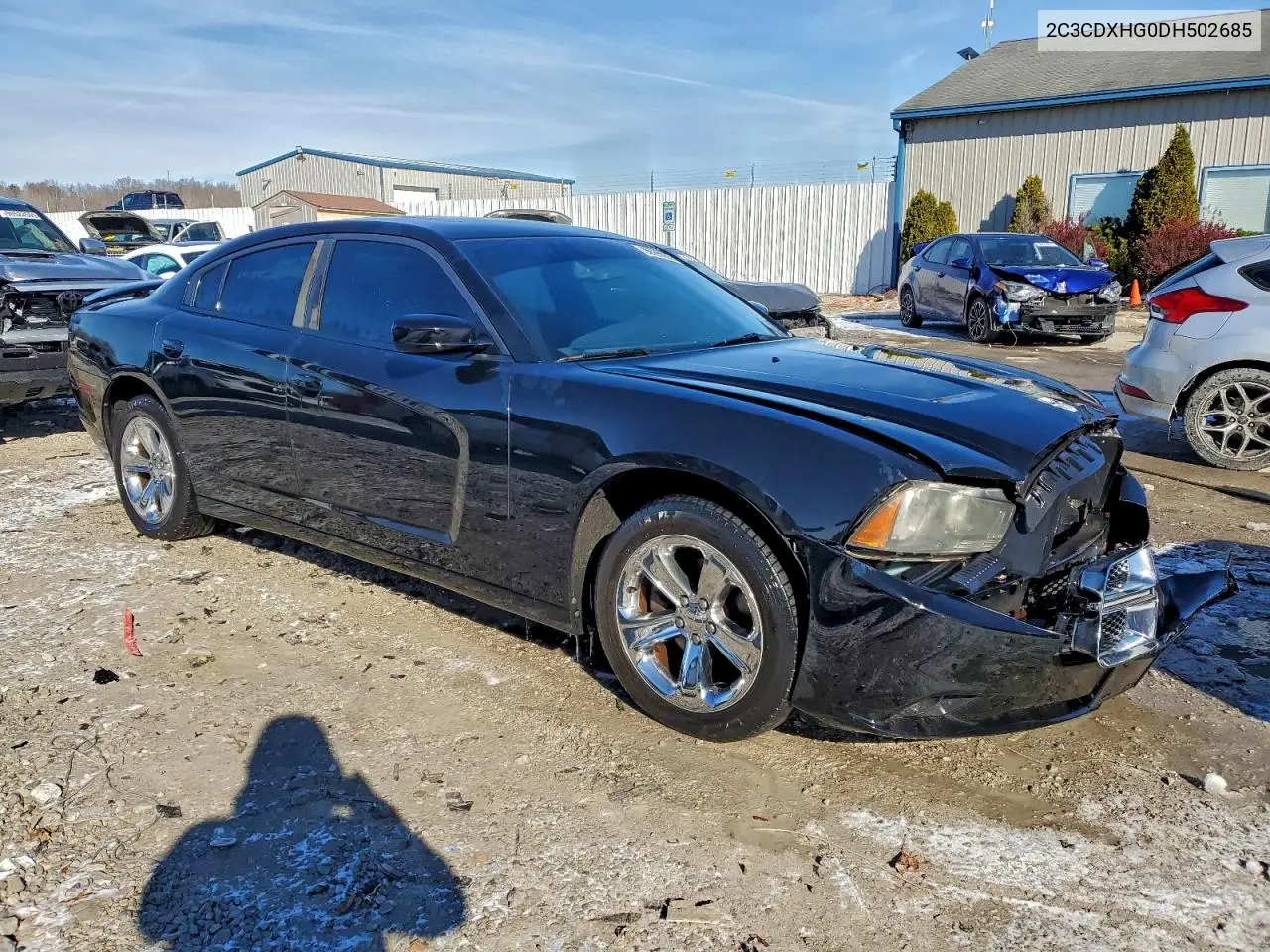 2C3CDXHG0DH502685 2013 Dodge Charger Sxt