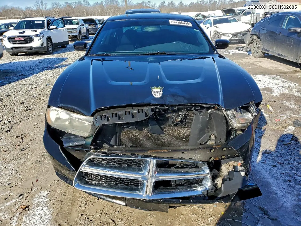 2C3CDXHG0DH502685 2013 Dodge Charger Sxt
