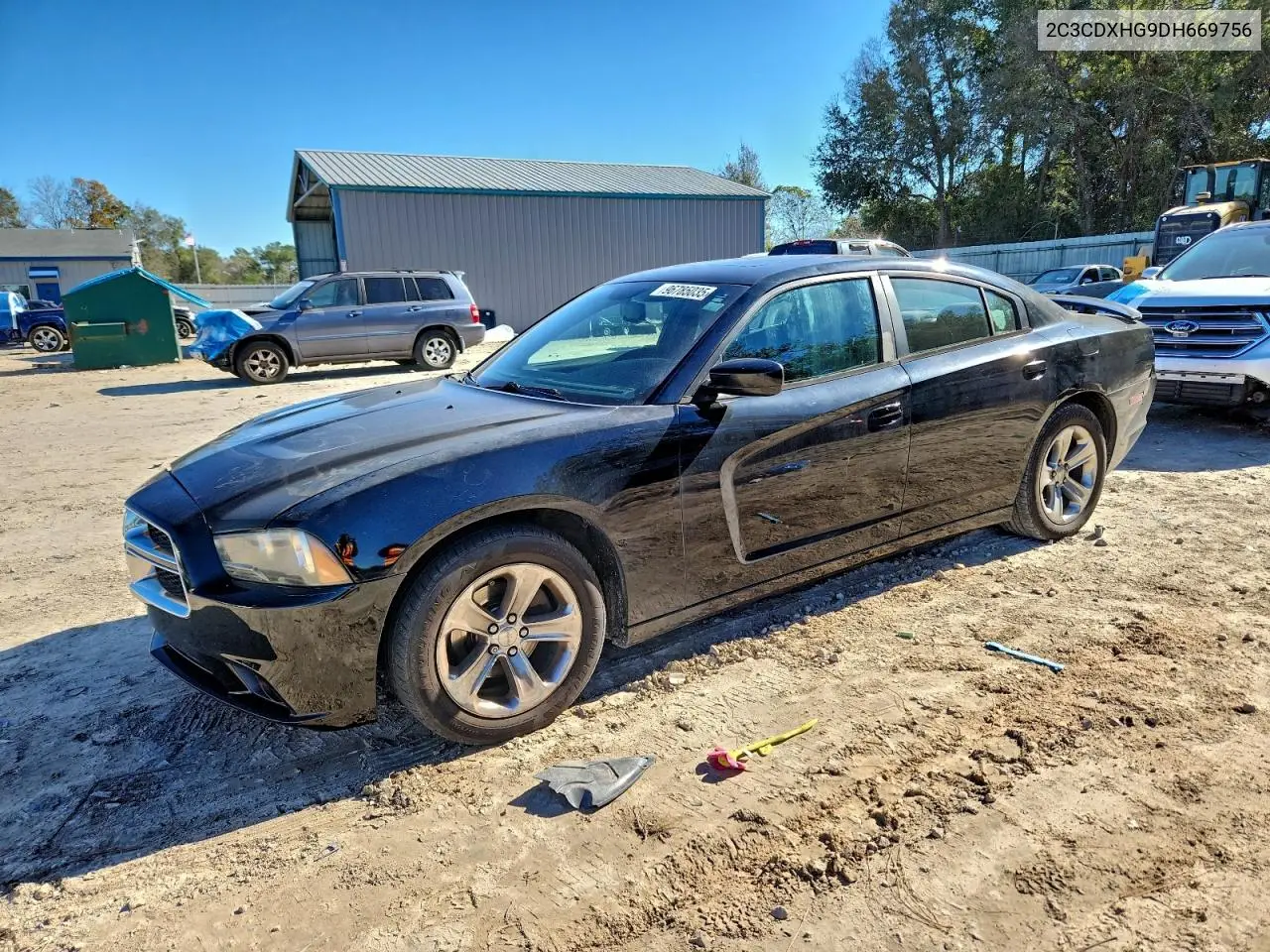 2C3CDXHG9DH669756 2013 Dodge Charger Sxt
