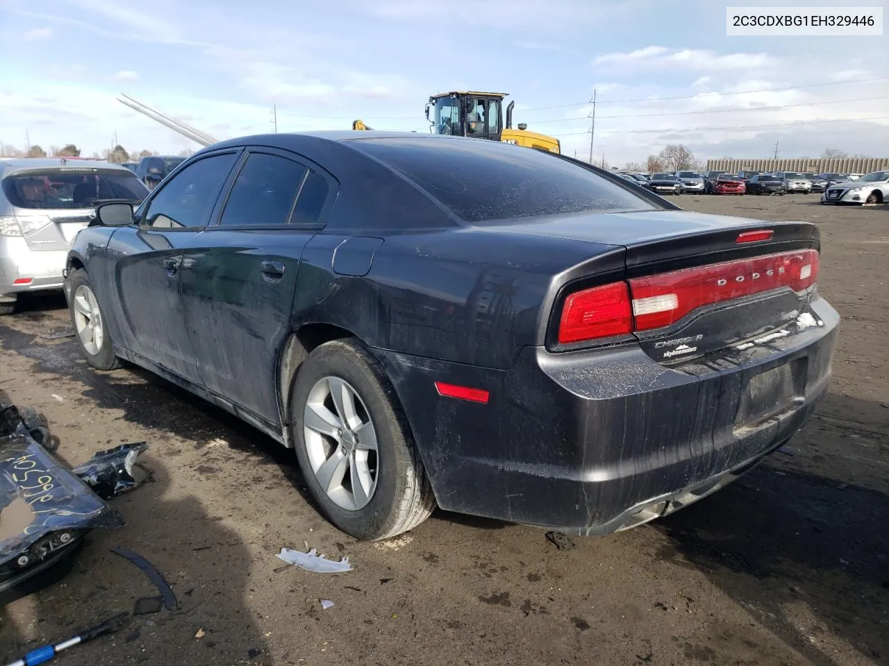 2014 Dodge Charger Se VIN: 2C3CDXBG1EH329446 Lot: 37992934