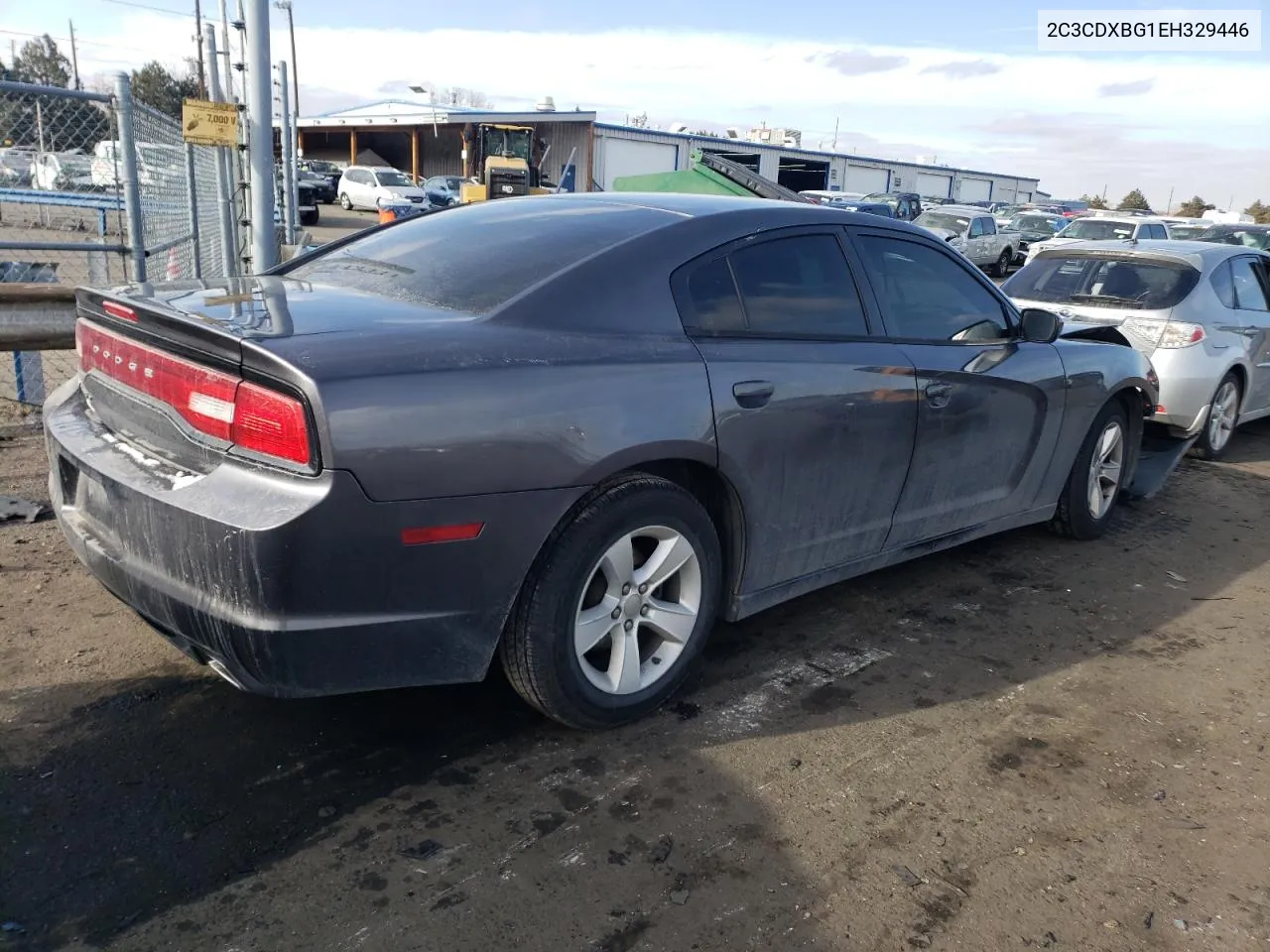 2014 Dodge Charger Se VIN: 2C3CDXBG1EH329446 Lot: 37992934