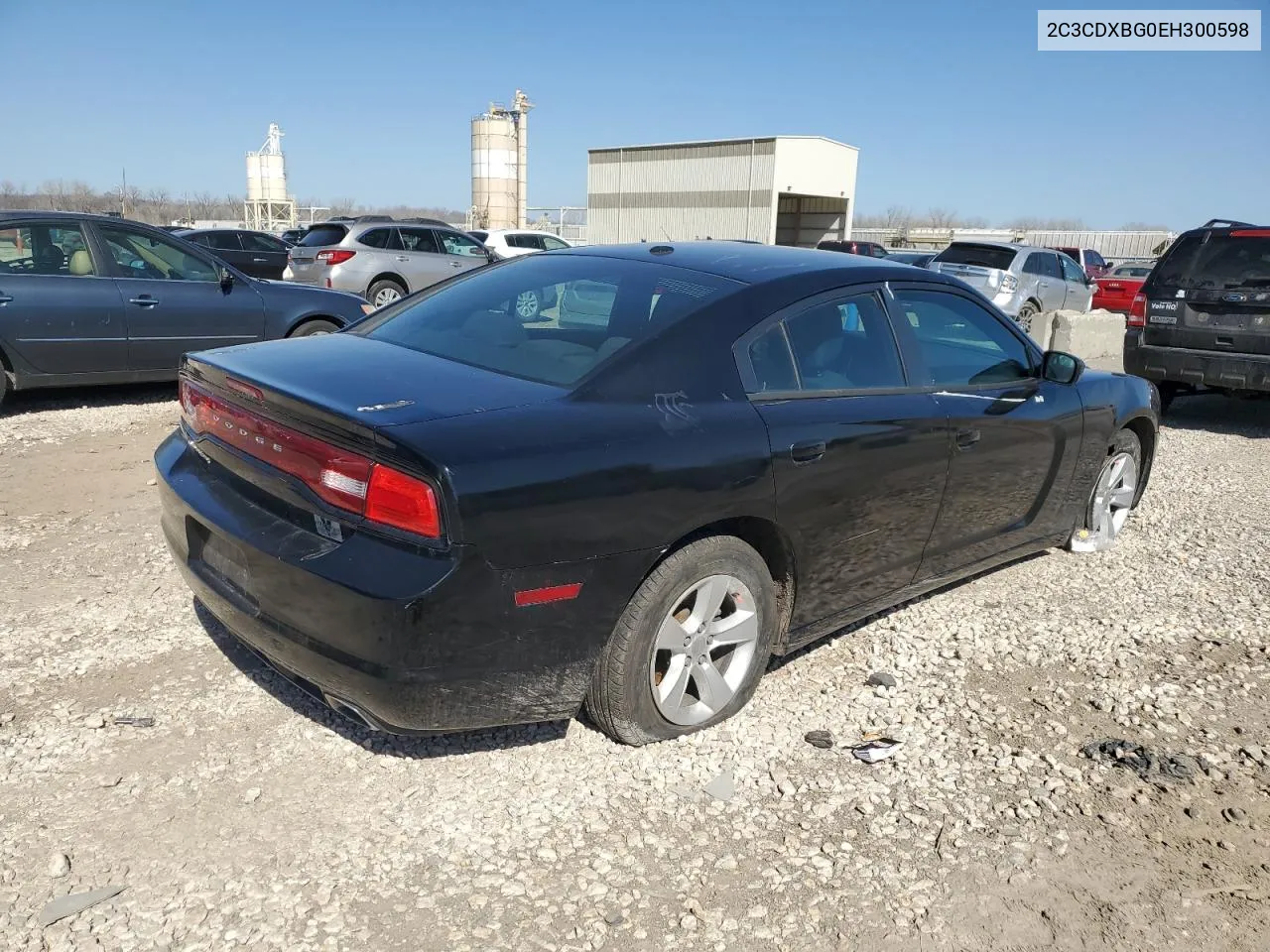 2014 Dodge Charger Se VIN: 2C3CDXBG0EH300598 Lot: 45674544