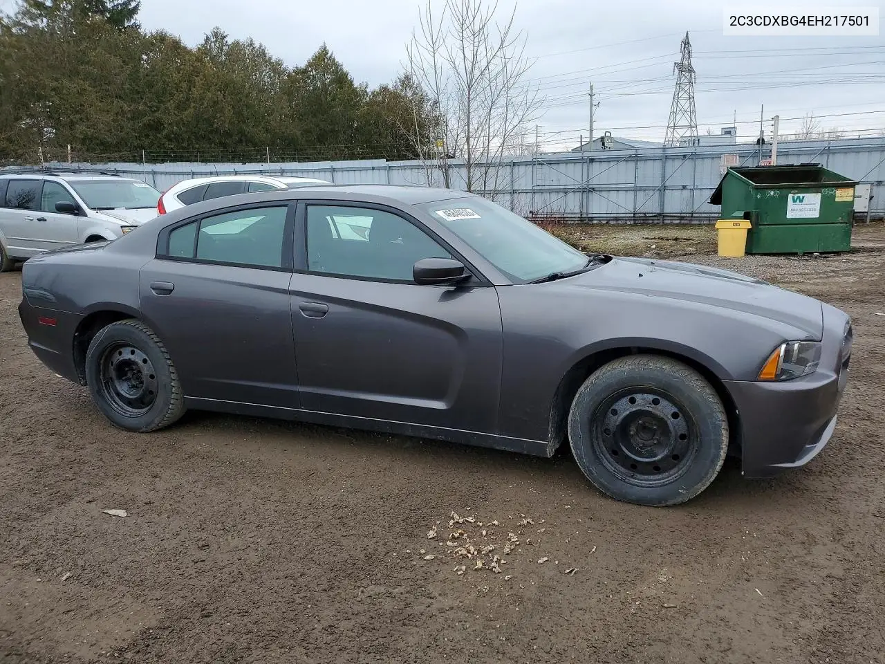 2C3CDXBG4EH217501 2014 Dodge Charger Se