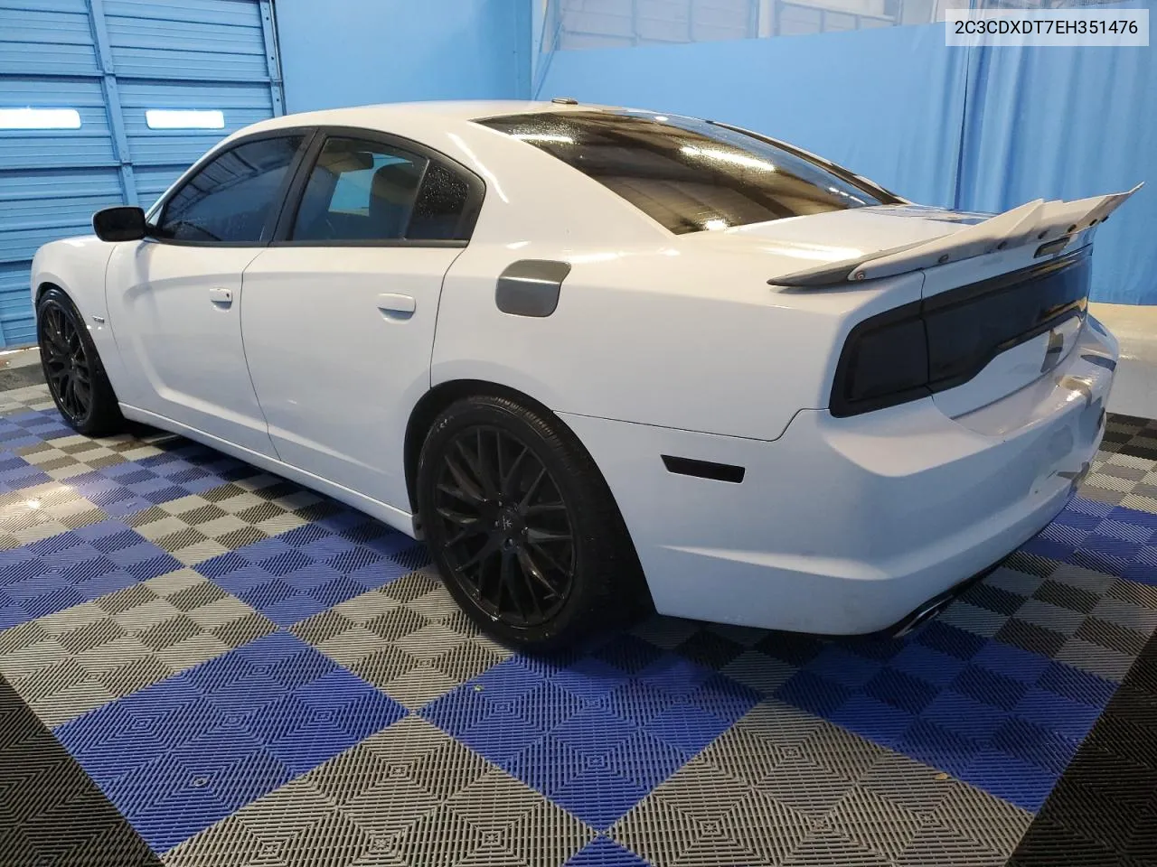 2C3CDXDT7EH351476 2014 Dodge Charger R/T