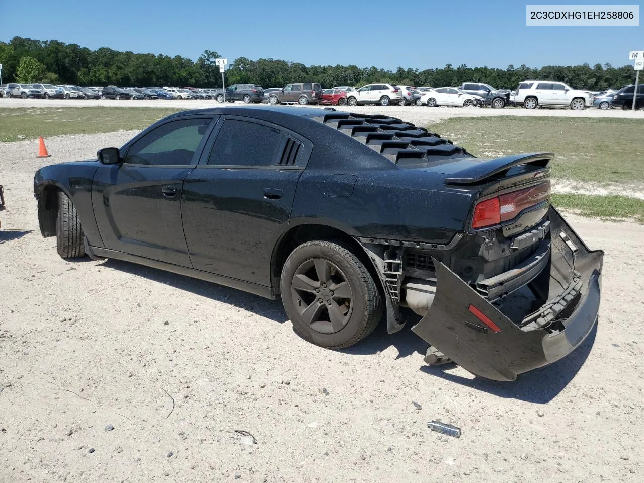 2014 Dodge Charger Sxt VIN: 2C3CDXHG1EH258806 Lot: 49317474