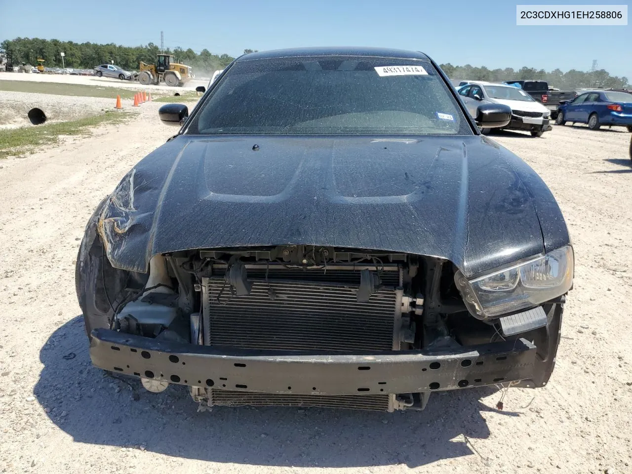 2014 Dodge Charger Sxt VIN: 2C3CDXHG1EH258806 Lot: 49317474